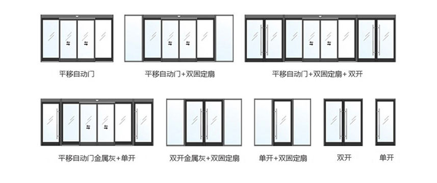 玻璃自動(dòng)門(mén)樣式